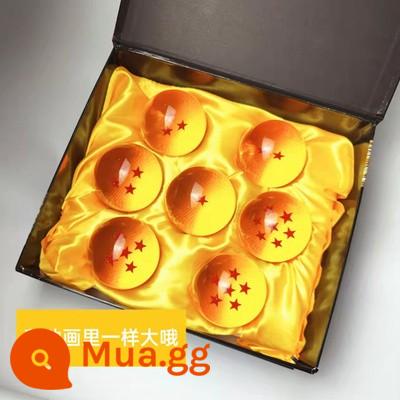 Dragon Ball mô hình bốn hành tinh đồ chơi Tôn Ngộ Không hoạt hình ngoại vi hợp thời trang chơi mô hình trang trí để gửi quà tặng sinh nhật bạn trai - Bảy (7,6cm)