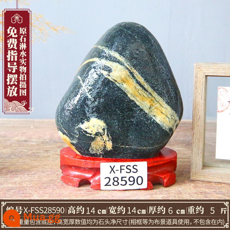 Taishan Stone Gandang nhượng quyền thương mại hàng đầu đích thực trang trí đá gốc trong nhà và ngoài trời khắc đá trang trí văn phòng nhỏ - X-FSS28590