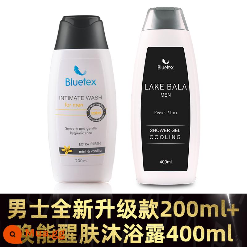 Sapphire bluetex nam chăm sóc vùng kín dung dịch vệ sinh nhập khẩu tư nhân sữa tắm dưỡng thể nam - 599ml