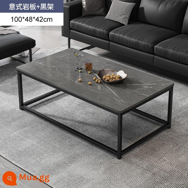 Bàn cà phê căn hộ nhỏ bàn cho thuê nhà đơn giản hiện đại tối giản sofa bên một vài phòng khách đơn giản bàn cà phê gia đình bàn trà - [Một lớp] 100*48*42 Xám đá Ý