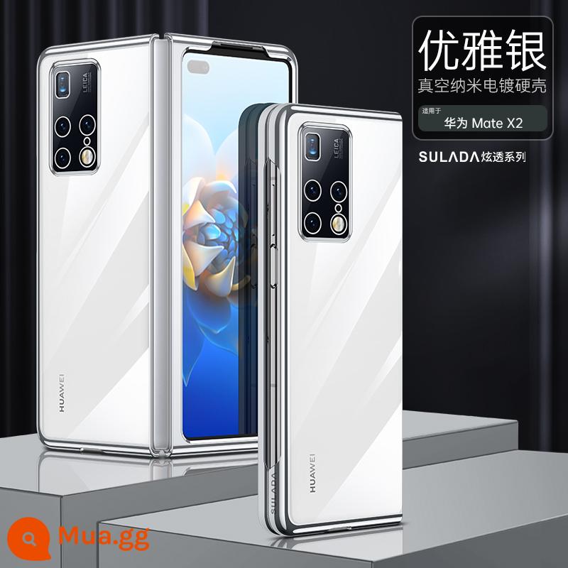 Áp dụng Huawei Matex2 Điện thoại di động Case Mate X2 Đơn giản điện quang điện quang độ phân giải cao trong suốt Metax2 Folding FLIP FULL-PACKET SET SEN - Huawei Mate