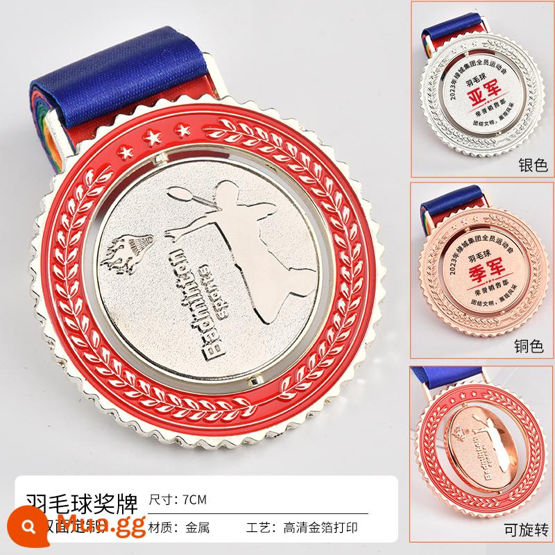 Danh sách huy chương pha lê tùy chỉnh cuộc thi marathon lưu niệm vinh danh huy chương vàng cúp sáng tạo - huy chương quay cầu lông