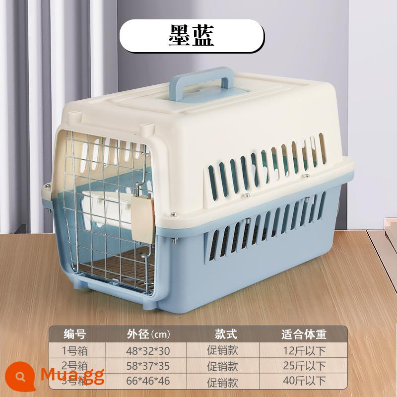 Pet air box cat check box dog out xe xách tay lồng chó chó vừa và nhỏ vali Air China - Khuyến mãi giảm giá [mực xanh] tiết kiệm chi phí