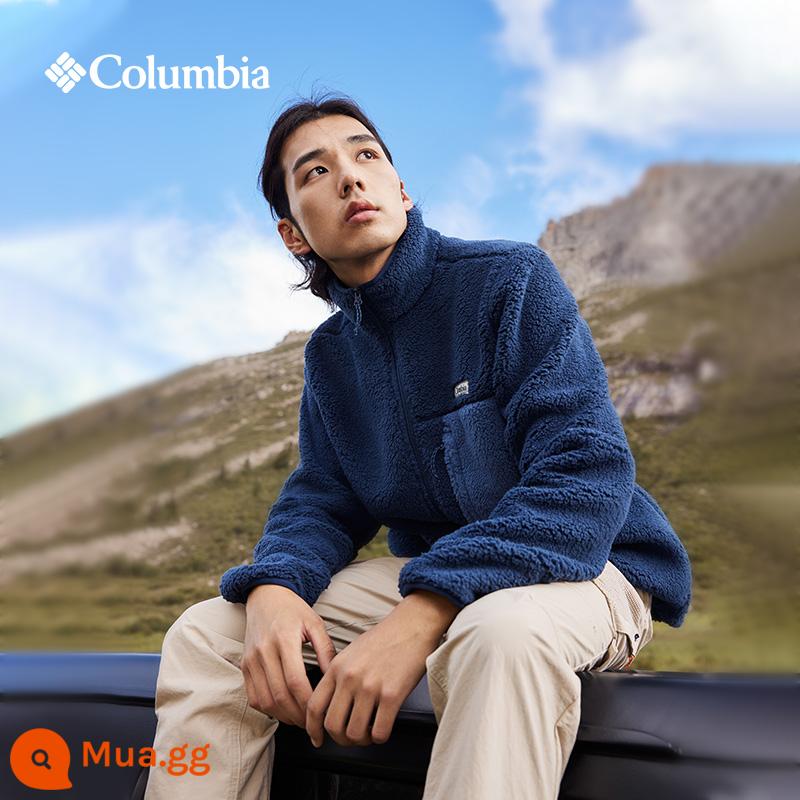 Áo khoác lông cừu thể thao du lịch mềm mại ấm áp dành cho nam nữ Columbia Columbia AE0790 - 494 Núi Xanh