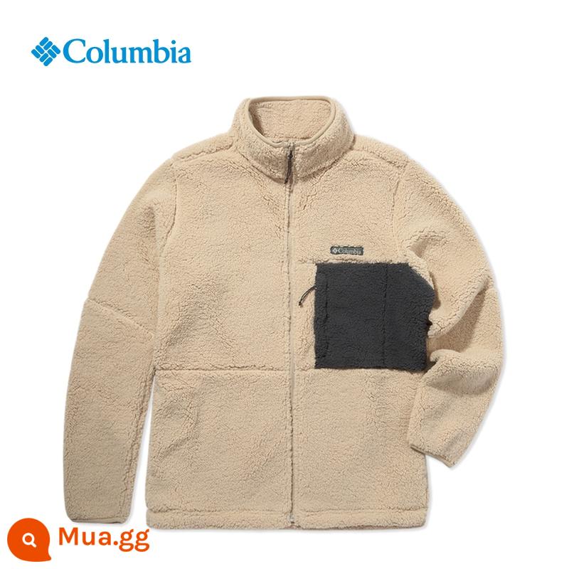 Áo khoác lông cừu thể thao du lịch mềm mại ấm áp dành cho nam nữ Columbia Columbia AE0790 - 271 kaki ánh sáng