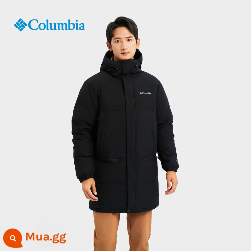 Áo khoác lông vịt lông xù dài vừa ấm áp dành cho nam và nữ Columbia WE0994 - 011 Đen đậm (nam nữ giống nhau)