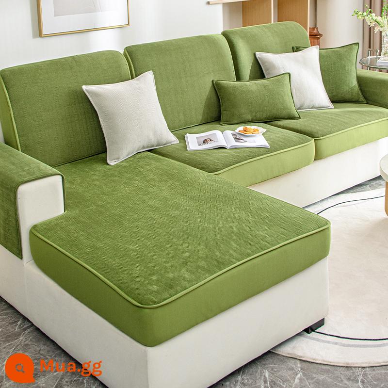 Voan Sofa Bao Gồm Tất Cả Đa Năng Bao 2023 Mới Ghế Sofa Đệm Bốn Mùa Đa Năng Bao Vải Tùy Chỉnh - Yuxin-Matcha xanh