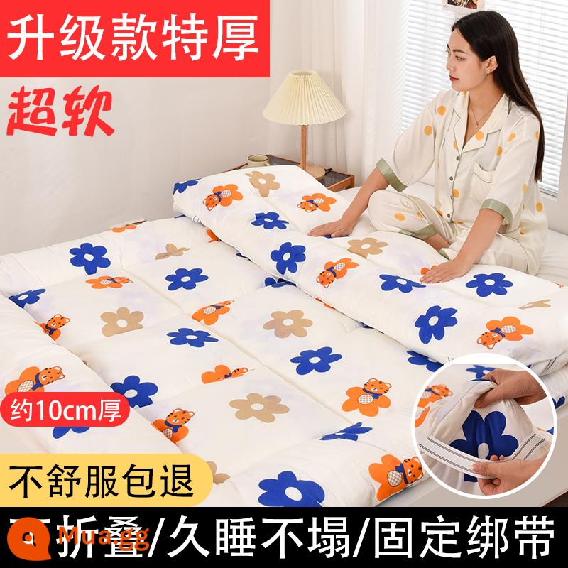 Ký túc xá sinh viên nệm đơn tatami miếng bọt biển đệm giường đôi nhà trẻ em cho thuê giường thảm - Fanhua [loại nệm] cực dày 10cm