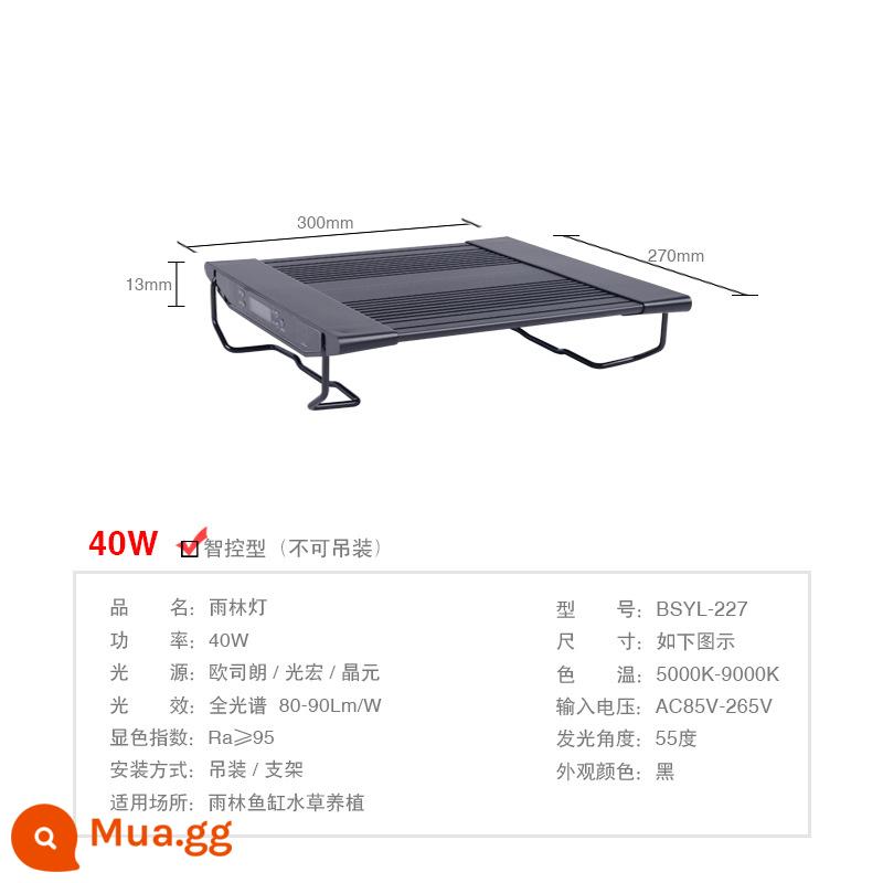 Ánh sáng định thời gian bằng chip thông minh mới của Aland, nhiệt độ màu có thể điều chỉnh, ánh sáng hình trụ rừng nhiệt đới, ánh sáng lấp đầy đặc biệt cho nhà máy - Phiên bản điều khiển từ xa 30*27cm