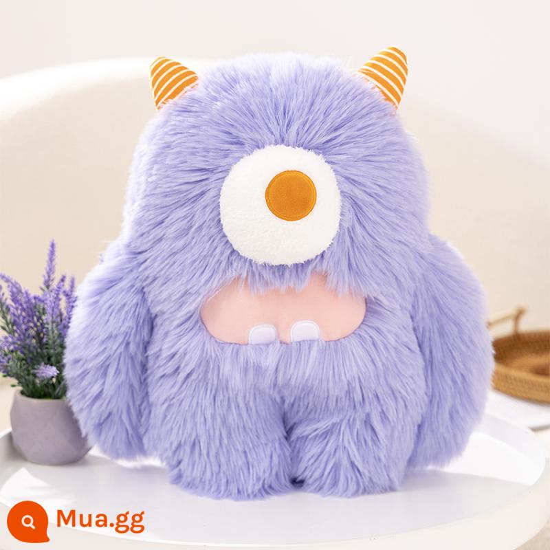 Monster Little Monster Đồ chơi sang trọng búp bê ngủ ngủ búp bê búp bê búp bê món quà sinh nhật kỳ lạ - Quái vật nhỏ YL (quái vật một mắt màu tím)