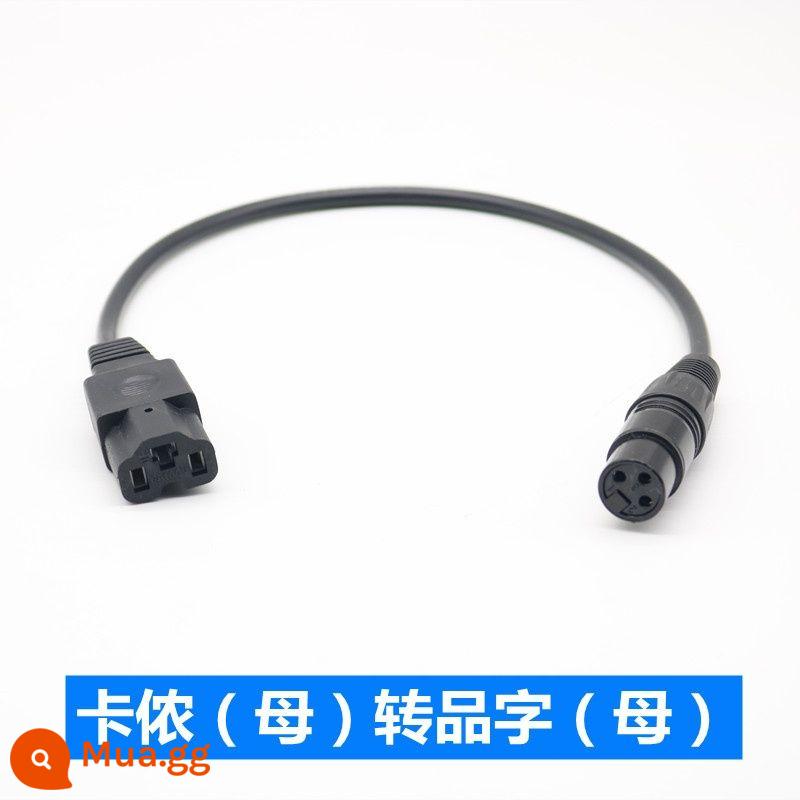 Pin lithium xe điện XLR sạc dòng đầu ra ba lõi ổ cắm XLR nam và nữ ổ cắm cổng sạc phụ kiện - Chữ viết tắt của Canon chuyển nhượng