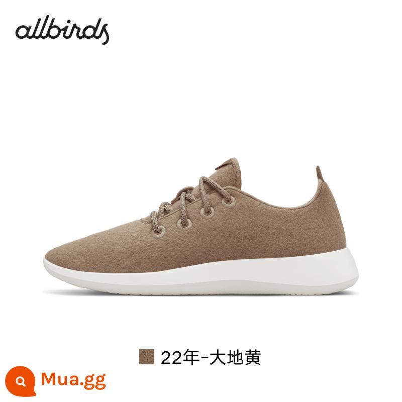 AllbirdsWool Runner Len Mùa Đông Thoáng Khí Thoải Mái Nam Giày Nữ Giày Giày Thường - 22 năm - Địch Hoàng