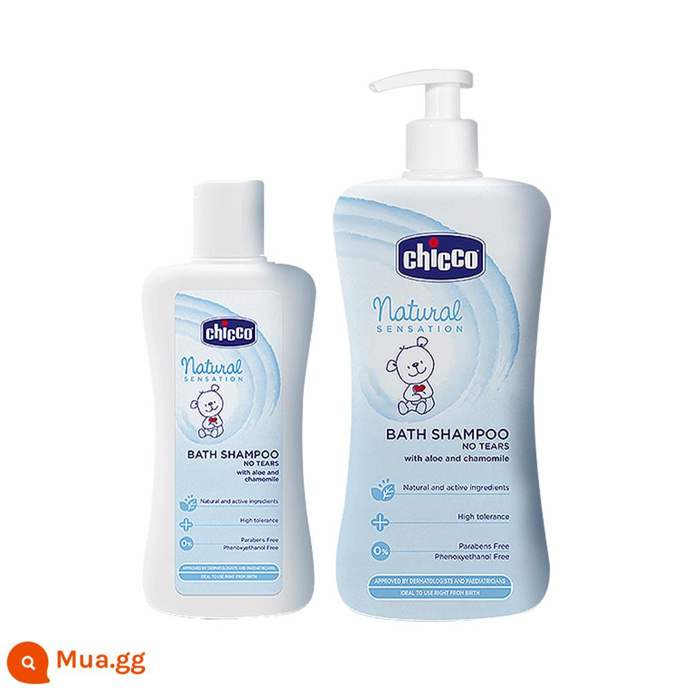 [Tự vận hành] Chicco Sữa tắm gội trẻ em Chicco 2 trong 1 không cay mắt cho bé sơ sinh - Dầu gội và sữa tắm nhập khẩu 2 trong 1