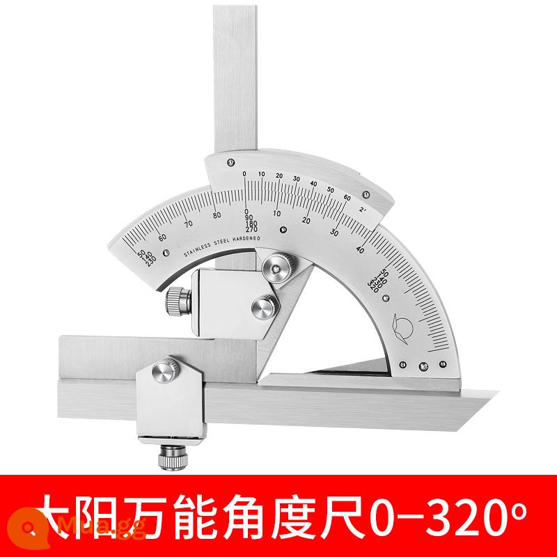 Khối lượng Kazakhstan trên lượng thước đo góc đa năng 0-320 ° dụng cụ đo góc thước đo góc 360 ° thước đo góc đa năng đa năng - Thước đo góc đa năng Dayang 0-320°