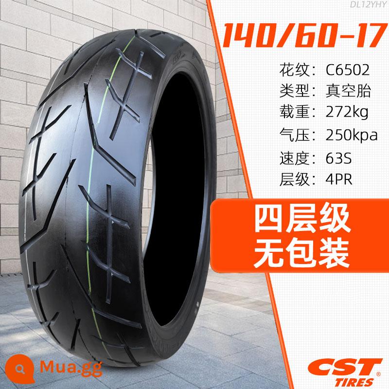 Lốp không săm xe máy Zhengxin Tire 90/100/110/120/130/140/150/60/70/80-17 inch - Lốp không săm không đóng gói 140/60-17 Zhengxin