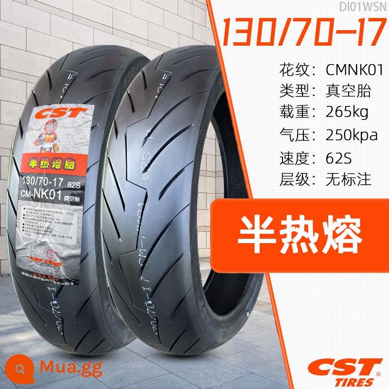 Lốp không săm xe máy Zhengxin Tire 90/100/110/120/130/140/150/60/70/80-17 inch - Lốp không săm 130/70-17 Zhengxin CM-NK01