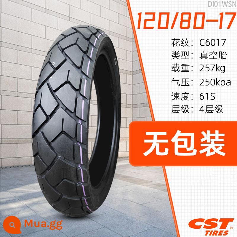 Lốp không săm xe máy Zhengxin Tire 90/100/110/120/130/140/150/60/70/80-17 inch - 120/80-17 Zhengxin (lốp chống trượt mọi địa hình) không có bao bì