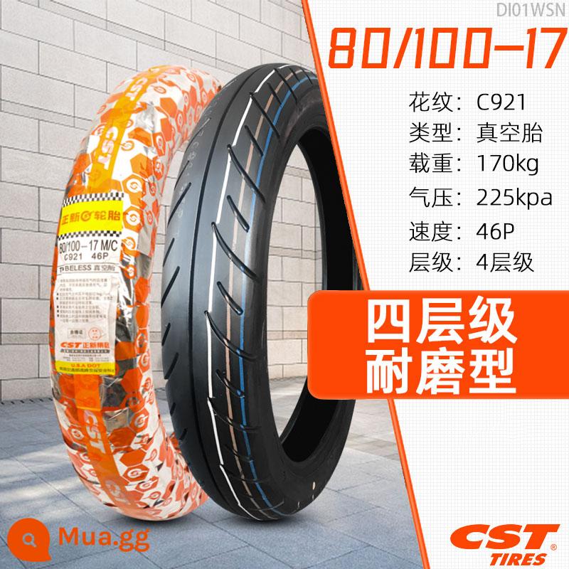 Lốp không săm xe máy Zhengxin Tire 90/100/110/120/130/140/150/60/70/80-17 inch - Lốp không săm 80/100-17 Zhengxin