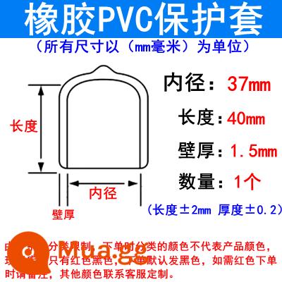 cao su tay áo nhựa ống thép bảo vệ tay áo cap cao su tay áo dây con dấu đầu nắp cao su vít khối cắm chủ đề nắp bảo vệ - Rượu sâm banh