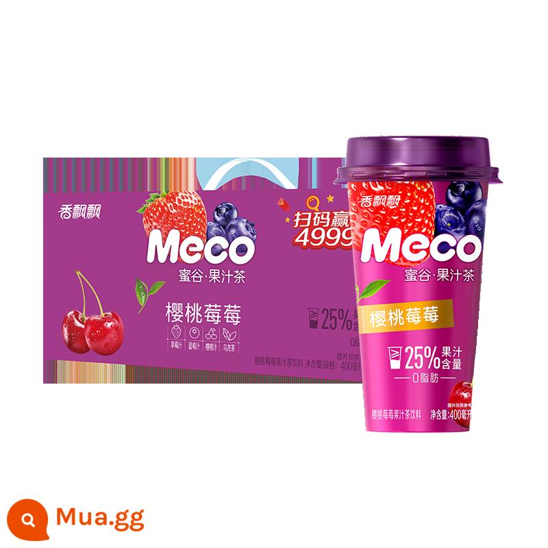 [Trực tiếp độc quyền] Meco Honey Valley Juice Tea Beverage 0 Fat 400ml*8 Ly Uống liền FCL - 8 chén quả anh đào