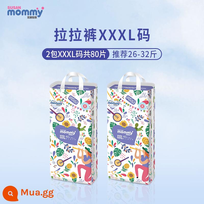 Tã quần Susan Mommy siêu mỏng thoáng khí khô thoáng size l quần pull-up cho bé xl bỉm trẻ em S/M/XXL mùa đông - [Quần kéo hông trọn gói] 3XL size 80 (khuyên dùng cho cân nặng 26-32 pounds)