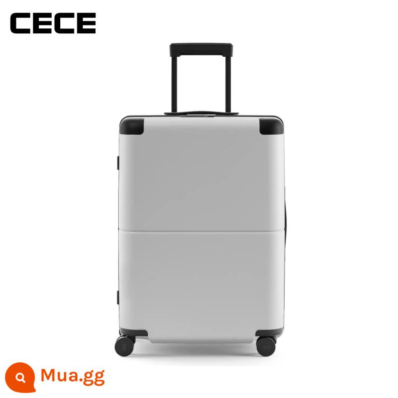 CECE Nhật Bản im lặng đa năng bánh xe vali nữ 24-inch xe đẩy vali nam 20-inch nội trú vali 28 - gấu trúc trắng