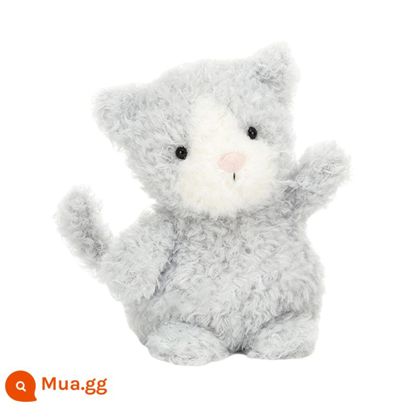 [Tự vận hành] Dòng động vật nhỏ Jellycat của Anh thoải mái đồ chơi sang trọng mèo con búp bê sang trọng - màu trắng ngà