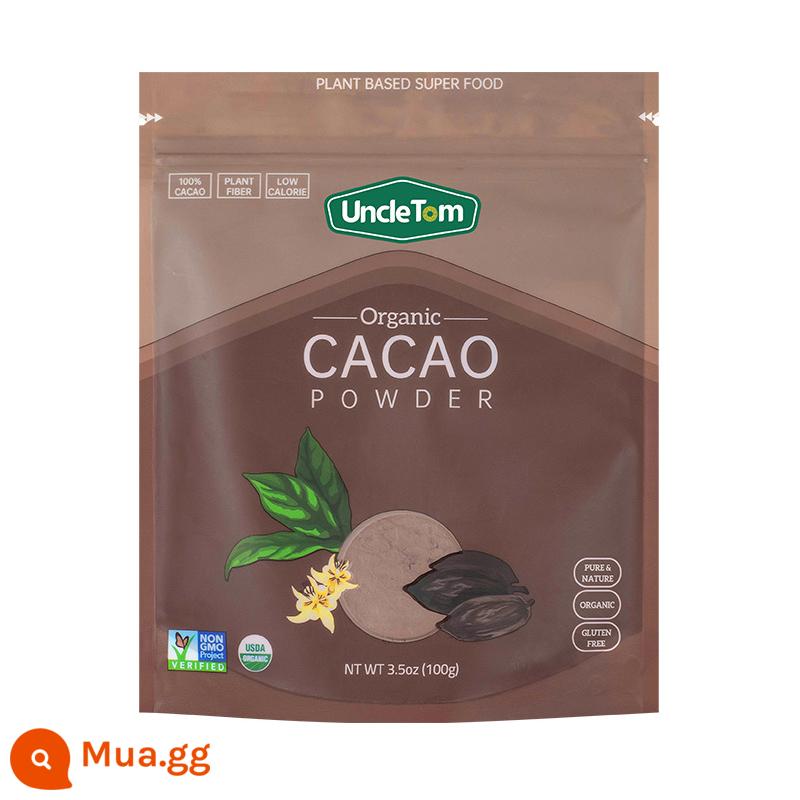 [Tự vận hành] nước giải khát bột ca cao bác tom nướng sô cô la nóng ketogenic thô không chứa sucrose không chứa kiềm - Bột cacao 100g