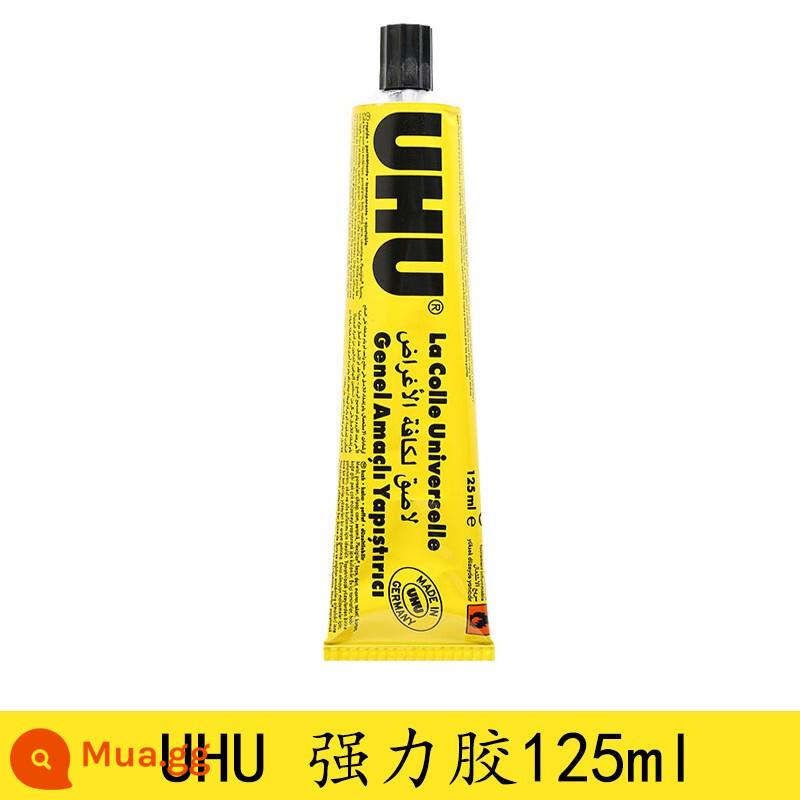 [Tự vận hành] Keo dán mạnh UHU nhập khẩu từ Đức keo dán phổ thông thủ công trong suốt mô hình gỗ thủy tinh kim loại chế biến gỗ sửa chữa giày đa chức năng đặc biệt keo dính keo dính đa năng - 125ML-1 miếng