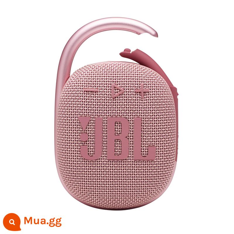 [Tự vận hành] Loa Bluetooth không dây JBL CLIP4 Khóa di động Âm thanh Loa siêu trầm mini chống nước - Màu hồng nhạt