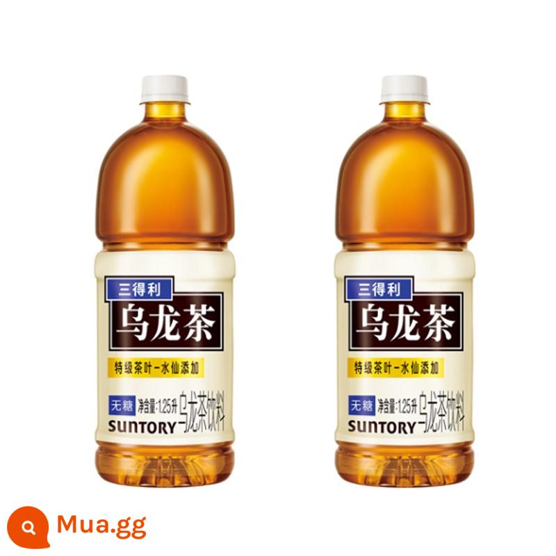 SUNTORY/ Trà ô long hoa nhài Suntory trà không đường 0 đường 0 béo chai nhỏ 350ml*24 chai full box - Trà ô long không đường 1,25L*2 chai [chai lớn dành cho người dùng sớm]