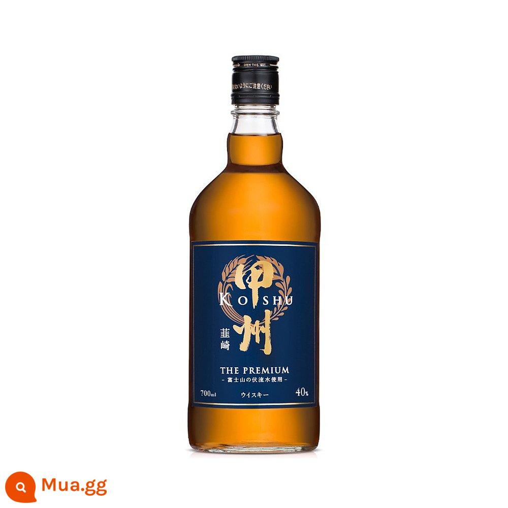 Japan direct mail FUJIGANE Koshu Fisaki blue label whisky mạch nha nhập khẩu chính gốc 40 độ 700ml không hộp - hổ phách