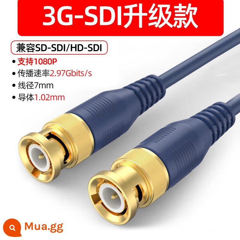 Cáp Akihabara 12G-SDI Cáp BNC Cáp truyền tín hiệu giám sát đầu Q9 Cáp đồng trục SYV75-5 - Cáp độ phân giải cao 3G-SDI