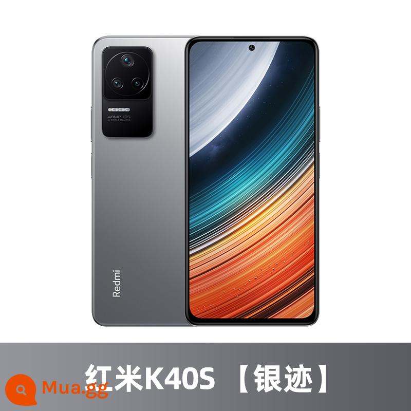 [24 vấn đề miễn lãi] Điện thoại di động Xiaomi Redmi K40 5G Cửa hàng hàng đầu chính thức Xiaomi k40 xác thực trò chơi Redmi k50pro phiên bản nâng cao note11 trang web chính thức k40s mới - k40s[dấu vết bạc]