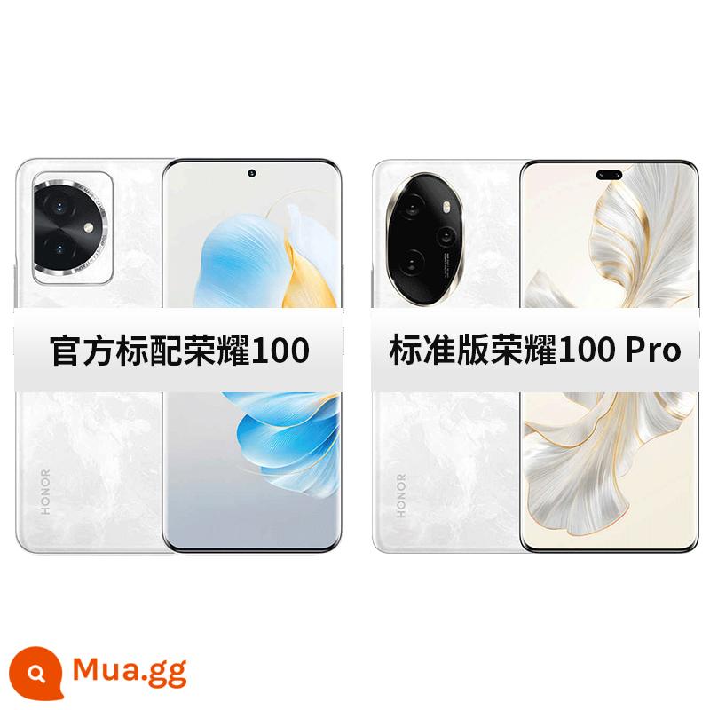 [24 tiết miễn lãi + bảo vệ màn hình bị hỏng miễn phí] Chọn tai nghe Huawei Honor HONOR Honor 100 Pro/100 điện thoại di động 5G mới cửa hàng hàng đầu chính thức trang web chính thức điện thoại di động Honor 100pro đích thực - Trăng Bóng Trắng