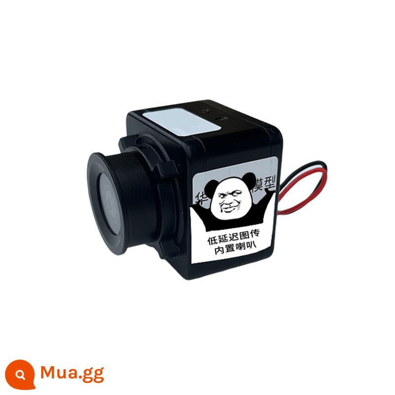 Ô tô điều khiển từ xa 4G truyền hình ảnh độ trễ thấp độ nét cao WIFI camera không dây mô-đun giọng nói hai chiều - Truyền hình ảnh đơn màu đen với độ trễ thấp