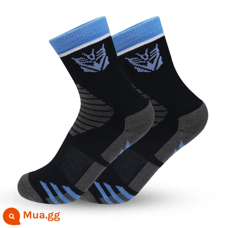 Pony Rainbow Pony Sports SOCKS TRẺ E - Kiểu 122 - 1 đôi xanh đen [trẻ em size L: 35-38]