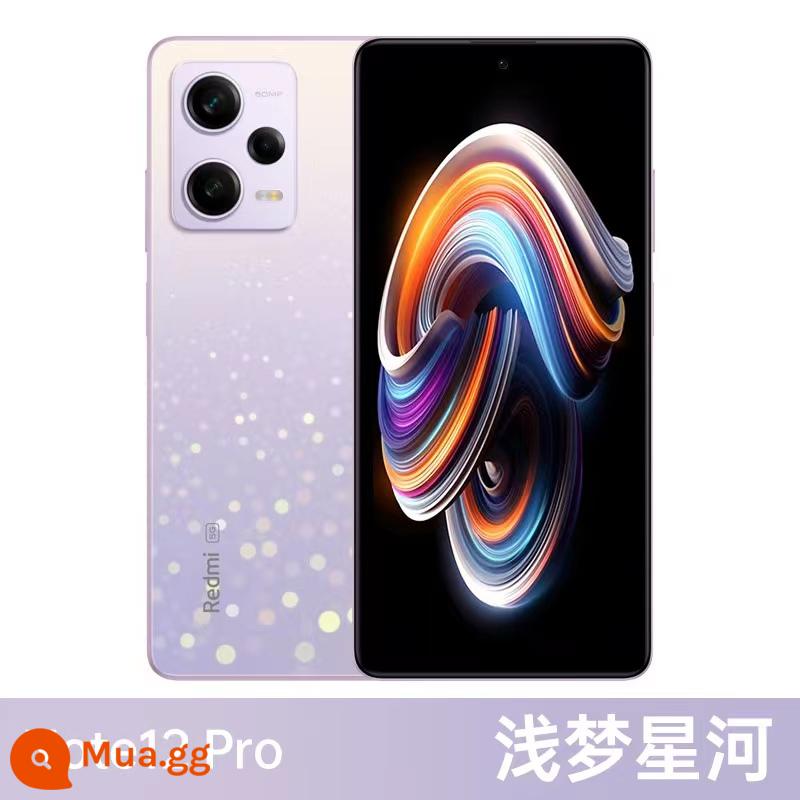 【Sản phẩm mới】Xiaomi Redmi Note 12 Pro Bộ nhớ chạy 12G điện thoại di động siêu mỏng 5G Cửa hàng chính thức của Xiaomi Trang web chính thức Sạc flash 67W Màn hình thẳng linh hoạt 6,67 inch note11 - Note12Pro-Thiên hà trong mơ ánh sáng