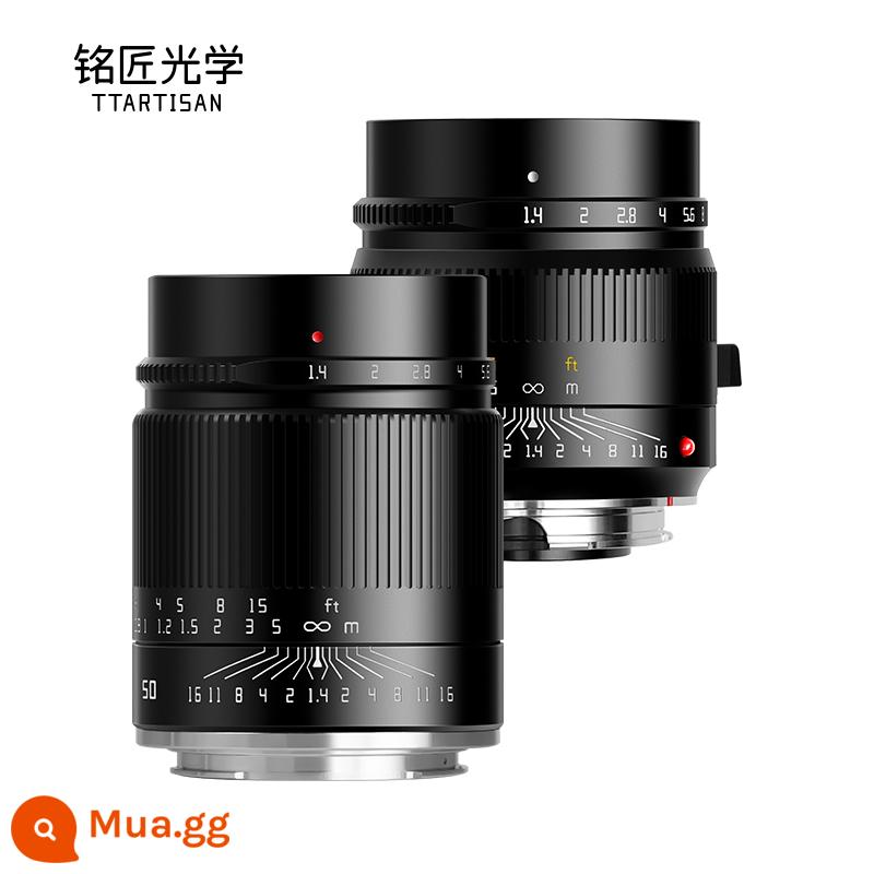 Ống kính tiêu cự cố định toàn khung hình Mingjiang 50mm f1.4 phù hợp với Sony E-mount Canon R Panasonic Nikon Z - 50mm F1.4 ASPH.