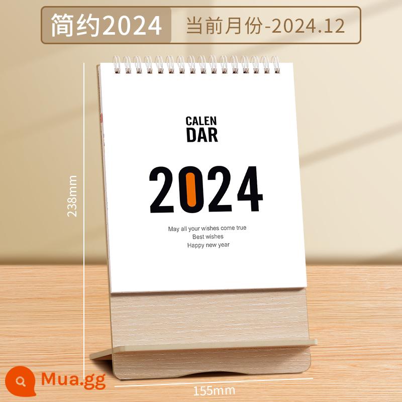 Lịch để bàn bằng gỗ sáng tạo 2023 lịch tùy chỉnh trang trí máy tính để bàn văn phòng làm việc lịch mini notepad kỳ thi tuyển sinh đại học đếm ngược lịch nhận phòng tự giác lịch tùy chỉnh doanh nghiệp lịch tùy chỉnh - Đơn giản 2024 [khung gỗ kiểu dọc]