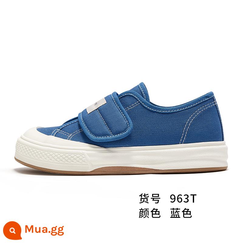 Feiyue/feiyue Leap giày vải đế dày nữ thu đông 2022 rượu vang đỏ mới phù hợp với giày thường 785 - 963 màu xanh