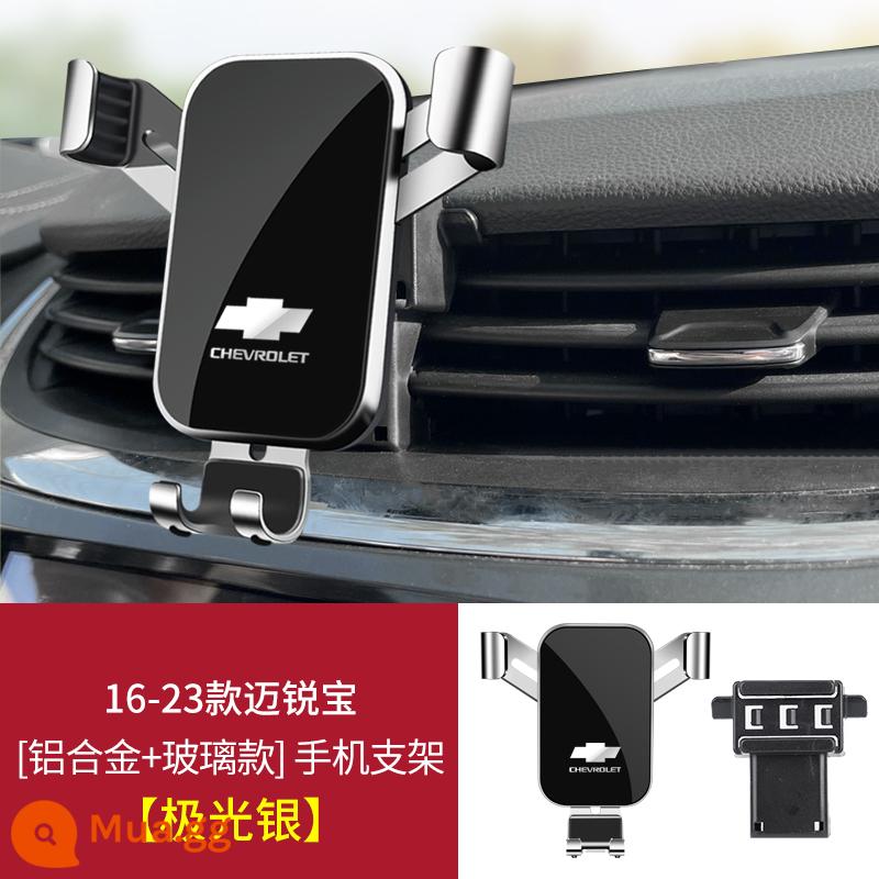 Chevrolet Cruze Malibao XL Cruze explorer Kovoz định vị chuyên dụng trên ô tô giá đỡ điện thoại di động - [Bạc cực quang]16-23 Malibu