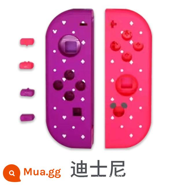 Tay cầm Nintendo Switch vỏ trong suốt chính hãng Joy tay cầm vỏ thay thế NS sửa chữa thay thế sửa đổi phụ kiện - Disney tặng bộ dụng cụ tháo lắp chuyên nghiệp