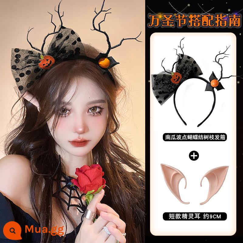 Halloween mũ đội đầu hình ảnh ngộ nghĩnh đạo cụ cos phụ kiện cài áo dạ quang tóc vòng tóc trang trí phụ kiện tóc tóc vòng - Hướng dẫn kết hợp Halloween[3]