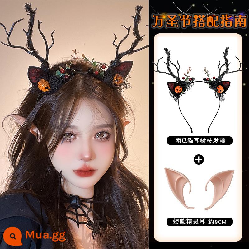 Halloween mũ đội đầu hình ảnh ngộ nghĩnh đạo cụ cos phụ kiện cài áo dạ quang tóc vòng tóc trang trí phụ kiện tóc tóc vòng - Hướng dẫn kết hợp Halloween[4]