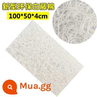 Mây bông lọc cotton koi vật liệu lọc sinh hóa bông hệ thống tuần hoàn ao cá ngoài trời xốp koi ao chuyên dụng - Bông mây trắng mới 100*50*4cm 1 tờ