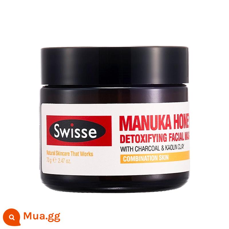 mặt nạ làm sạch swisse màng bùn mật ong Manuka làm sạch sâu thu nhỏ lỗ chân lông để trị mụn đầu đen - 70ml