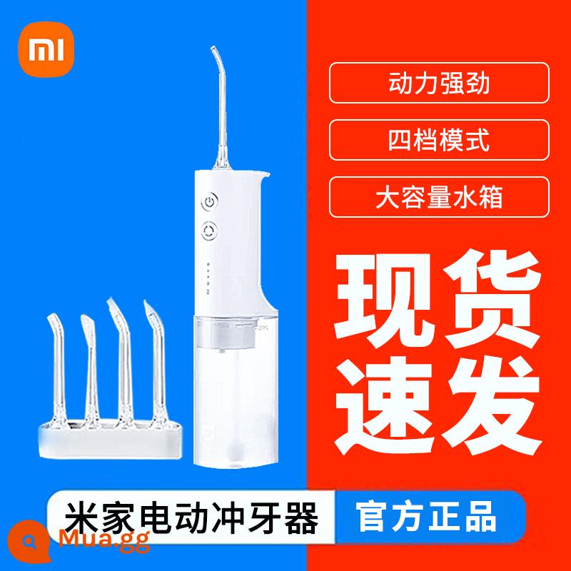 Máy tăm nước điện Xiaomi Mijia, Máy tăm nước cầm tay gia đình, Dụng cụ làm sạch răng miệng đặc biệt chỉnh nha - Máy đục lỗ nha khoa Mijia