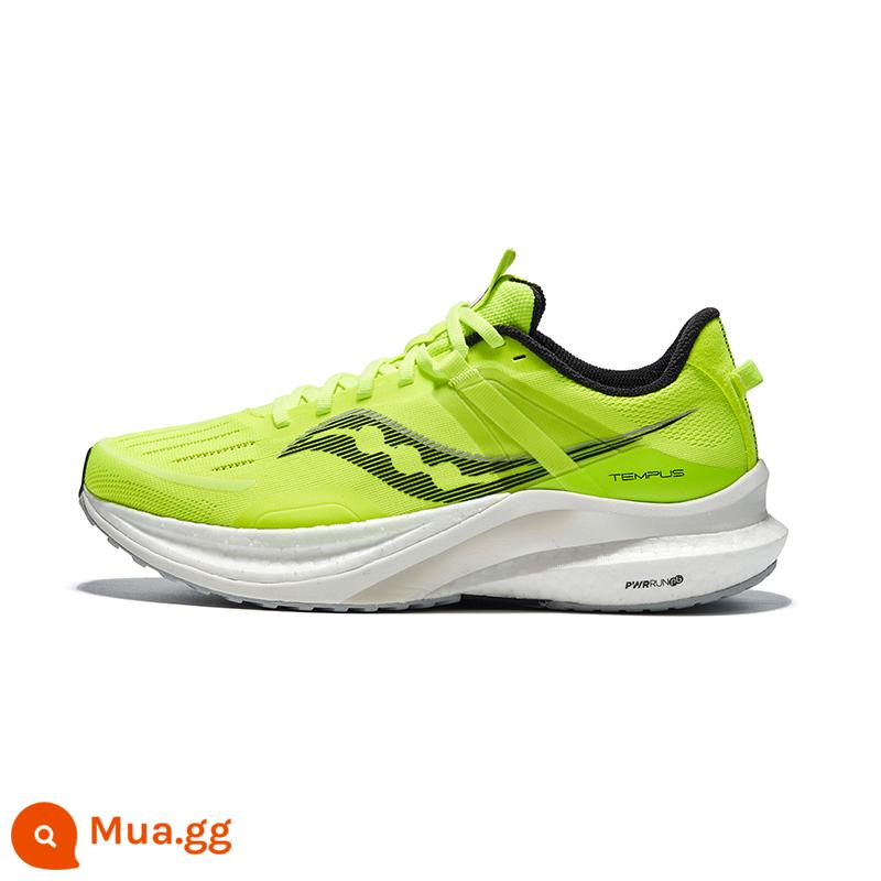 Giày chạy bộ Saucony TEMPUS nam hỗ trợ tập luyện giày chạy bộ cho cặp đôi giày thể thao thoải mái - Vàng và đen [phong cách của phụ nữ]