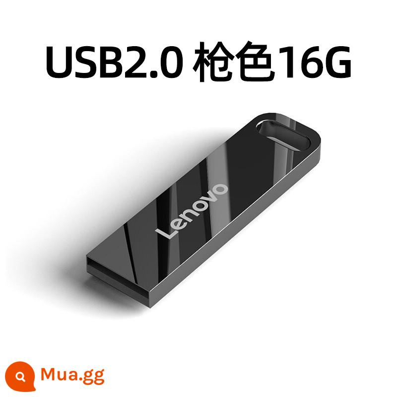 Lenovo gốc SX1 Metal Shell Pop -up Bộ nhớ U đĩa USB2.0/3.1 Sinh viên văn phòng xe cao tốc có thể mang theo đĩa USB di động - SX1 Súng kim loại USB2.0 16G